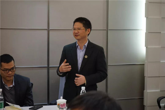 南部地區(qū)不飽和樹脂生產(chǎn)企業(yè)座談會(huì)在廣東博皓圓滿舉行，廣東博皓董事長賴厚平先生作了發(fā)言