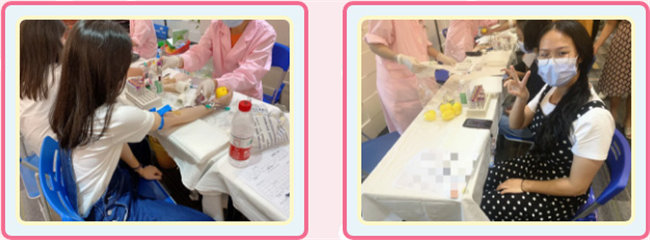 捐獻(xiàn)青春熱血，彩繪人生畫卷——廣東博皓總班委組織了一次“捐我熱血，呵護(hù)生命”的無償獻(xiàn)血公益活動(dòng)        -2