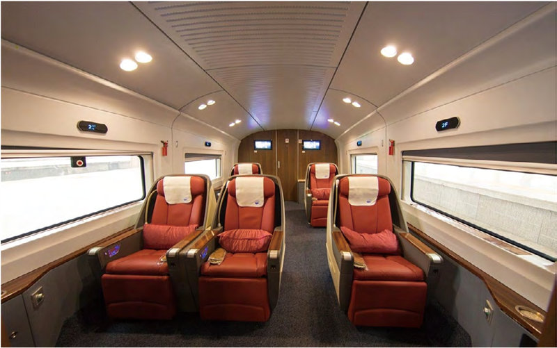 AOC力聯(lián)思阻燃樹脂在交通領(lǐng)域的應(yīng)用案例：和諧號/復興號高鐵商務(wù)座椅