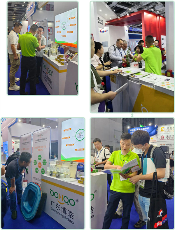 展臺前觀眾認真聆聽著公司專業(yè)人員的講解,并對展品產生了濃厚的興趣。