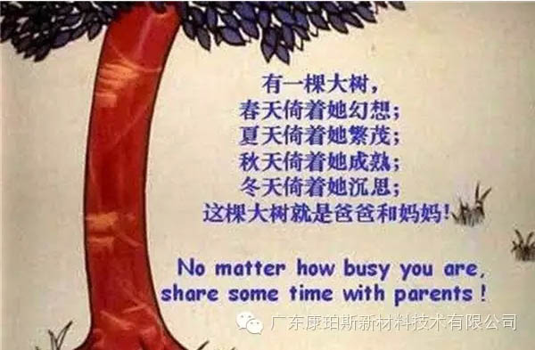 樹就是我們的父母！請(qǐng)愛護(hù)你們身邊的這棵樹！