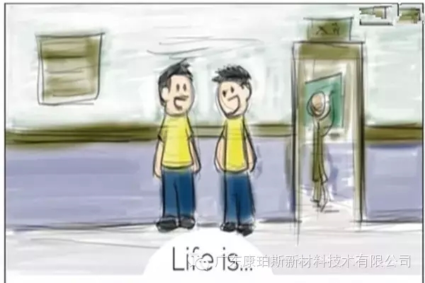 人生就是。。。 和好朋友在教室外面一起罰站