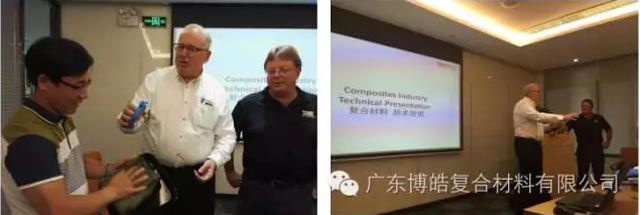 2016年9月7日，廣東博皓復合材料有限公司非常榮幸迎來了美國Stoner公司的代表們，共同慶祝廣東博皓復合材料有限公司與美國Stoner公司達成戰(zhàn)略合作伙伴關系并召開技術交流會